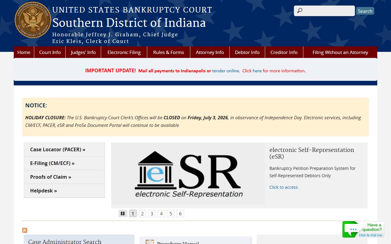 Boone County court records federal bankruptcy court source